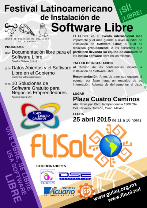 Poster FLISOL 2015