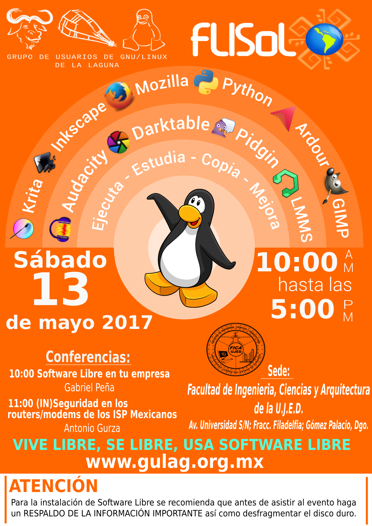 Poster FLISOL 2017