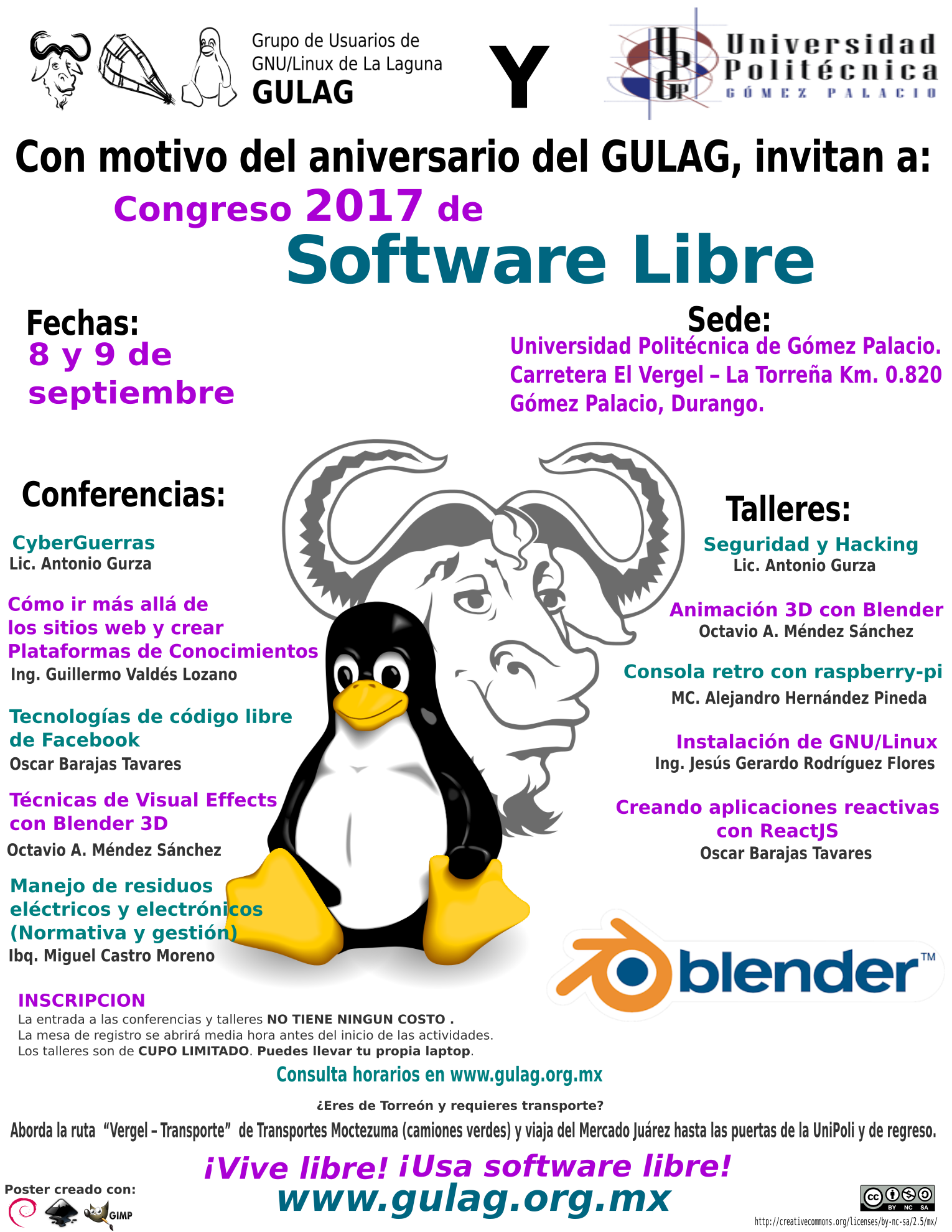 Congreso Software Libre 2017