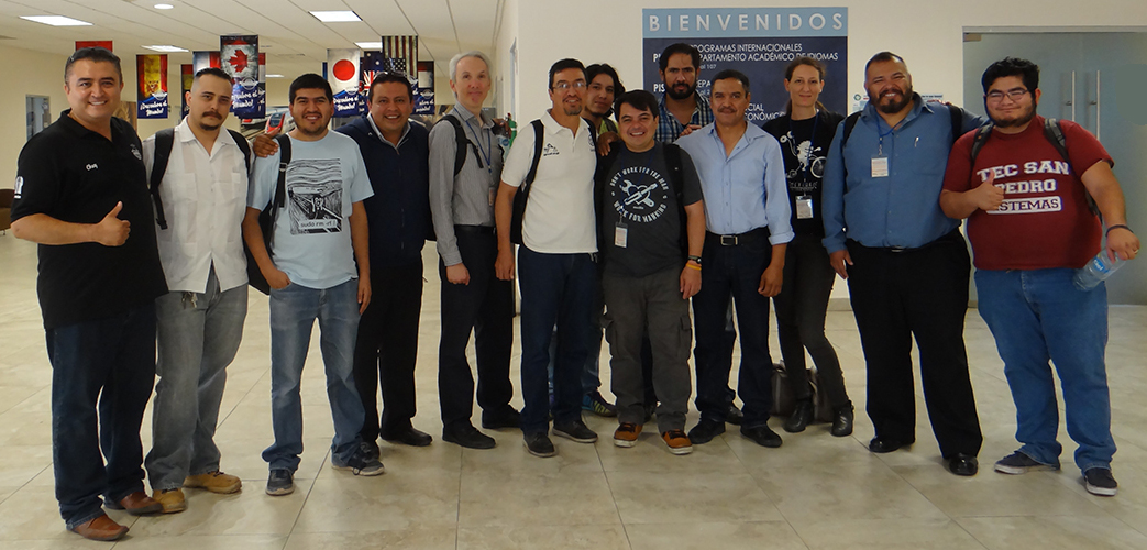 Foto final en Congreso Software Libre 2018